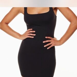 NWT ARITZIA Babaton Contour Squareneck Black Mini Dress